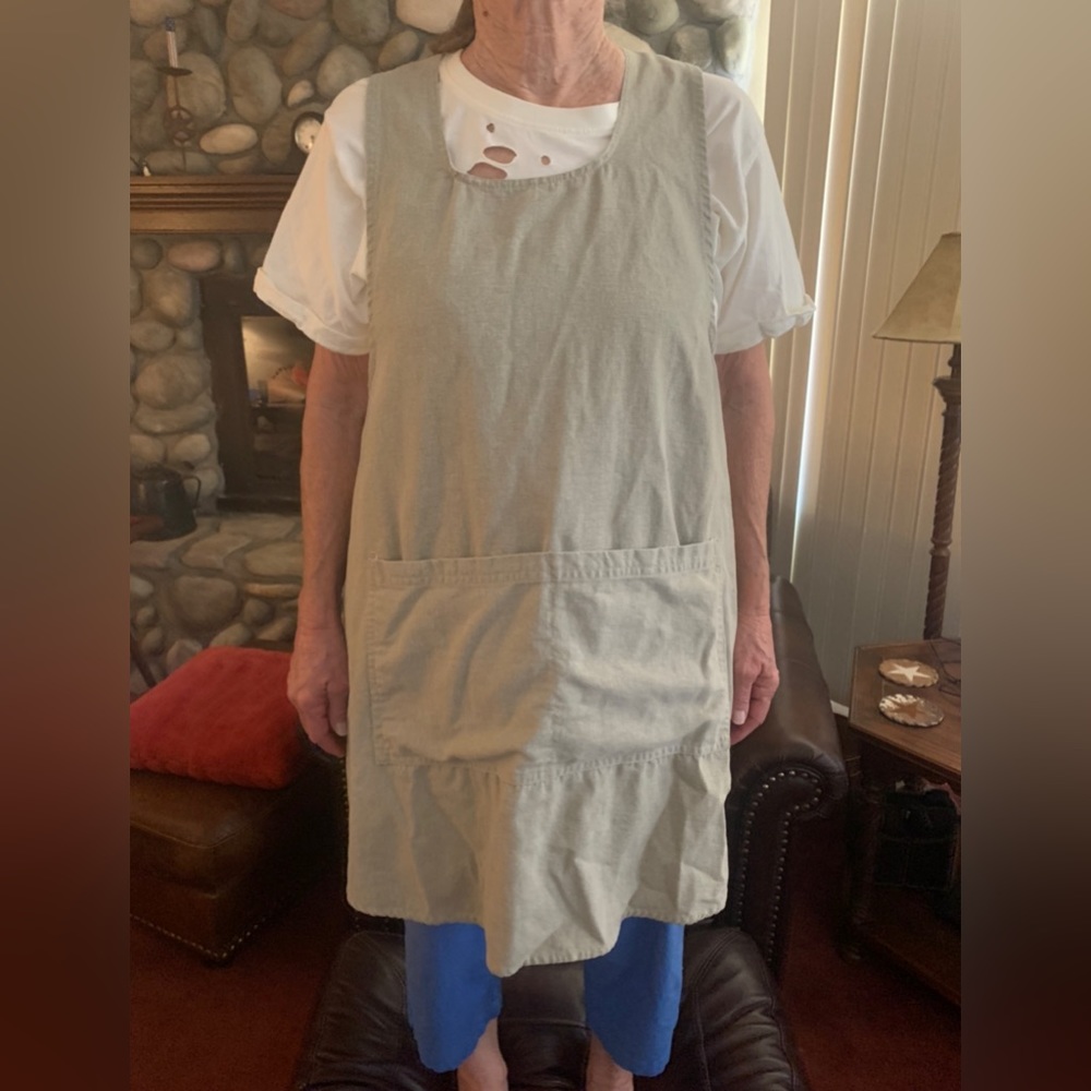 World Market Washed Art Smock